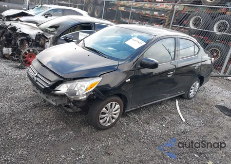 2022 Mitsubishi Mirage G4 Es z USA, uszkodzony, nr VIN ML32FUFJ8NHF03613